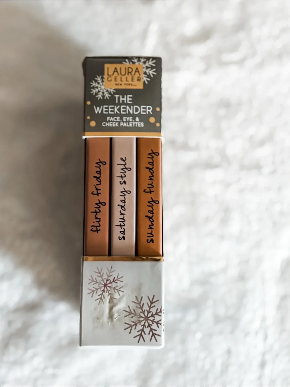 NIB! Laura Geller The Weekender Face, Eye & Cheek Palette